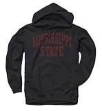 Mississippi State Bulldogs Black Arch Hooded Sweatshirt