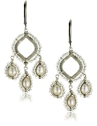 Dana Kellin Marquis Shaped Small Chandelier Earrings