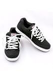Vision Street Wear Turkish Solid Black Skate Shoes