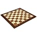 19" Inlaid wooden chess board. Alpha numeric No. 5