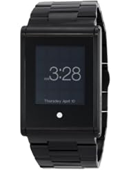 Phosphor Unisex TT08 Touch Time Digital Display Quartz Black Watch