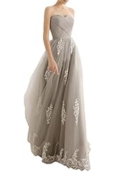 Strapless Tulle Sweetheart Natural   Waistline Evening Dress/Prom Dress 