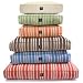 Hemp Red Stripe Rectangle Dog Bed - Small 20