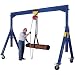 Vestil Adjustable Height Steel Gantry Crane - 4000-Lb. Capacity, 180in.L x 78in.W, Model# AHS-4-15-12
