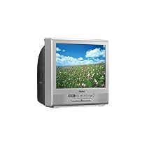 Haier TCR13 13-Inch CRT TV/DVD Combination with ATSC Tuner (Silver)