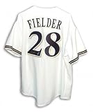 Prince Fielder Autographed/Hand Signed Milwaukee Brewers White Majestic Baseball Jersey