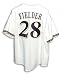 Prince Fielder Autographed/Hand Signed Milwaukee Brewers White Majestic Baseball Jersey