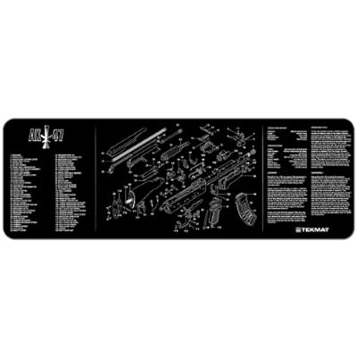 AK-47 ガンクリーニングマット(約91 x 30cm) / デスクマット