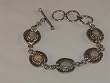 White Opal Fashion Jewelry Bracelet - Sterling Silver - BR-0059