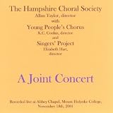 A Joint Concert Recorded Live at Abbey Chapel, Mount Holyoke College, November 18th, 2001
