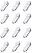Fruit of the Loom Girl's 12 Pack Low Cut Socks