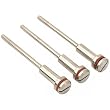 3 Screw Mandrels Jewelers Sanding Rotary Tool 3/32"