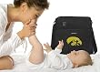 UI Iowa Hawkeyes Logo Embroidered Diaper Bag