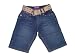 Cutie Patootie Girls Denim Shorts w/ Tan Belt ~ Size (5-6x)
