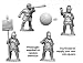 Crusader Miniatures Rank and File: Successor Phalangite Command (4)