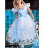 Disguise Costumes Women's Alice - Movie Poster Deluxe (Movie),Multi,S (4-6)