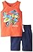 Quiksilver Little Boys' Orange Tank Top with Shorts