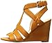 Nine West Women's Farfalla Leather Wedge Sandal