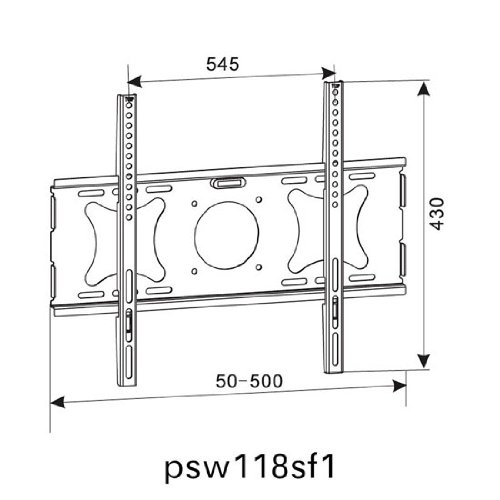 Pyle Home PSW118SF1 - 23 X 42 Inch Flat Panel TV Wall Mount