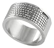 Stainless Steel Keyboard Design High Polish Flat Band