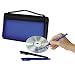 Confronta prezzi Hama CD-Tasche Wallet Case 64x CD DVD BluRay mit 2 CD Stift CD-Case blau Schutz-H�lle