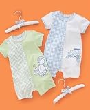 First Impressions Baby Boy Train Shortalls