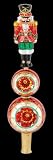 RADKO IMPERIAL MARCH Nutcracker Finial Tree Top Ornament