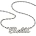 Chicago Bulls Script Necklace