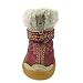 Alfie Pet by Petoga Couture - Harrison All Weather Set of 4 Dog Boots/Sneakers - Color: Red, Size: L