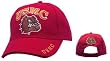 MARINE - USMC Bulldog - Military Gear - Red Baseball Cap / Hat One Size Fits Most