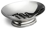 Steeltek Orleans Soap Dish, 2-Tone Chrome