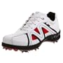 ECCO Women's Ace GTX Golf Shoe,White/Black/Lava,40 EU (US Women's 9-9.5 M)