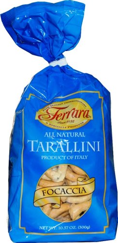 Ferrara Tarallini Foccacia, 10.57 Ounce Boxes (Pack of 12)