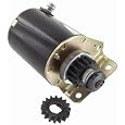 Starter Motor - fits select 1972-1993 Cub Cadet and John Deere Riding Mowers with Briggs & Stratton Engines
