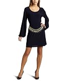 ABS Allen Schwartz Women's Scoopneck Billow Sleeve Belted Dress