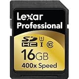 Lexar Professional 400x 16 GB SDHC UHS-I Card LSD16GCTBNA400