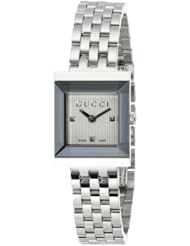 Gucci Womens YA128402 G Frame Timeless Modern Square Shape Watch