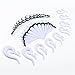 BodyJ4You Tapers and Plugs Spiral Tribal Gauges 14G-00G Stretching Kit 54 Pieces