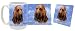 Bloodhound Mug & Coaster Gift Box Combo - Dog/Puppy/Canine Edition Beverage Drinkware