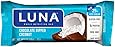 LUNA BAR - Gluten Free Bar - Chocolate Dipped Coconut - (1.69 oz, 15 Count)