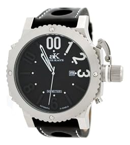 Adee Kaye #AK7210-M Men's Stainless Steel Mondo G2 Collection Self Winding Automatic Watch