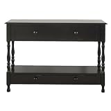 Carolina Cottage 1629-AB Jackson Console, Antique Black
