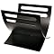 Japanese-Style Curved Magazine Rack - Black