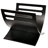 Japanese-Style Curved Magazine Rack - Black