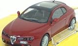 Alfa Brera in Red Scale 1:43