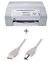 Brother MFC-250C + USB Kabel 4in1 Multifunktionsdrucker (Drucken, Scannen, Kopieren, Faxen) PictBridge USB MFC250C