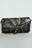 Hype Handbags The Spencer Shoulder Clutch in Black,Bags (Handbags/Totes) for Women