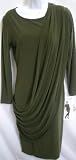 Norma Kamali Everlast Draped Long Sleeve Dress L