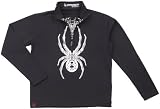 Spyder Métal Dry Web T-neck - Sous-pull thermique Ski Garçon - Noir