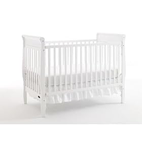 Graco Sarah 4 in 1 Convertible Crib - White